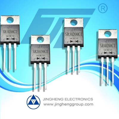 Alloy Structure SR10200CT 10A 200V Schottky Barrier Rectifier Diode in ITO220AB Package