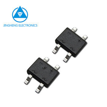 MB1F to MB10F Glass Passivated Bridge Rectifier Diode with MBF Package and Silicon
